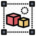 3 D Cube 3 D Block Cube Icon