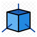 3 D Cube 3 D Model 3 D Design Symbol