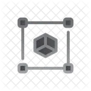 Cube D Design Icon
