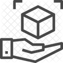 3 D Cube  Icon