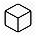 3 D Cube  Icon