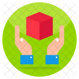 3 D Cube  Icon