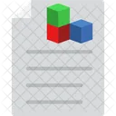 3 D Cube  Icon