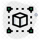 3 D Cube Scanning  Icon