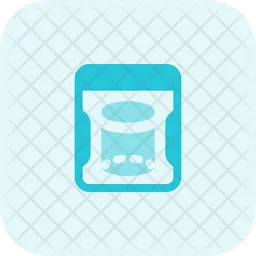 3 D Cylinder Print  Icon