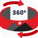 3 D Degree  Icon
