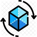 3 D Design 3 D Modeling 3 D Cube Icon