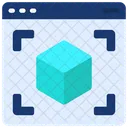 3 D Capture Objects Icon