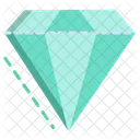 3 D Diamond  Icon