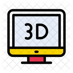 3 D Display Icon