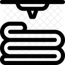 3D-Drucklinienmodell  Symbol