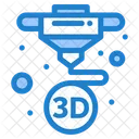 D Druck Maschine Drucken Symbol