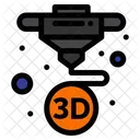 3D Drucker  Symbol