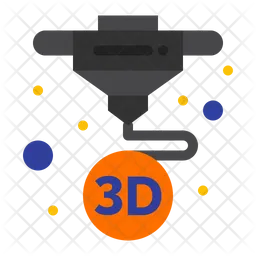 3D Drucker  Symbol