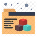 3 D Folder  Icon