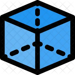 3 D Framework Model  Icon
