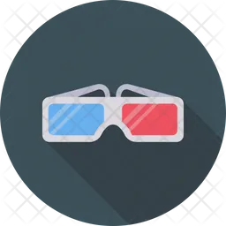 3 D Glasses  Icon