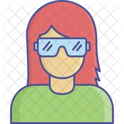 3 D Glasses  Icon