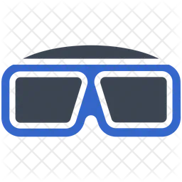 3 D Glasses  Icon