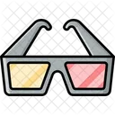 D Glasses Icon