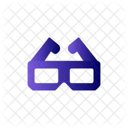 3 D Glasses  Icon