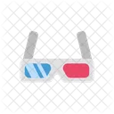 3 D Glasses  Icon