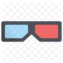 3 D Glasses  Icon