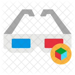 3 D Goggles  Icon