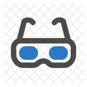 3 D Goggles  Icon