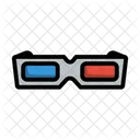 3 D Goggles Goggle 3 D Icon