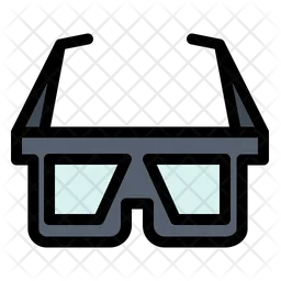 3 D Goggles  Icon