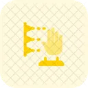 3 D Hand Printing Process  アイコン