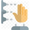 3D-Handdruckverfahren  Symbol