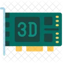 3 D Karte  Symbol