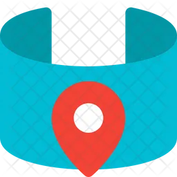 3 D Location Screen  Icon