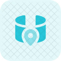 3 D Location Screen  Icon