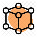 3 D Model Framework Point  Icon