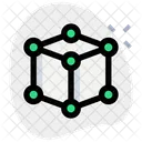 3 D Model Framework Point  Icon