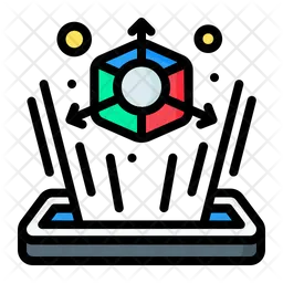 3 D Modeling  Icon