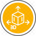 3 D Modeling  Icon