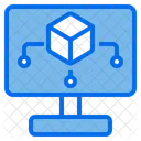 3 D Modeling  Icon