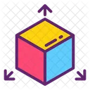 3 D Modeling  Icon