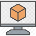 3 D Modeling  Icon
