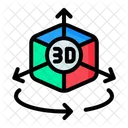 3D Modellierung  Symbol