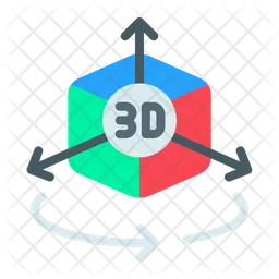 3D Modellierung  Symbol