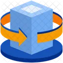 3 D Object  Icon