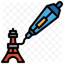 3 D Pen  Symbol
