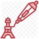 3 D Pen  Symbol