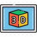3 D Photo  Icon