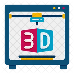 3 D Printer  Icon